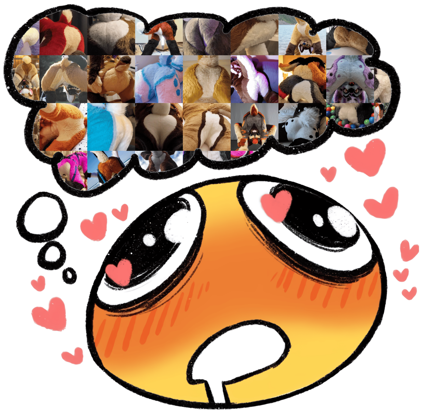 Dreamy & Drooly for Fursuit Booty